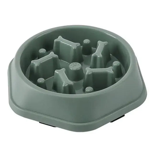 Slow Feeder Pet Bowl For Dogs & Cats - Anti Slip Design to Promote Healthy Eating